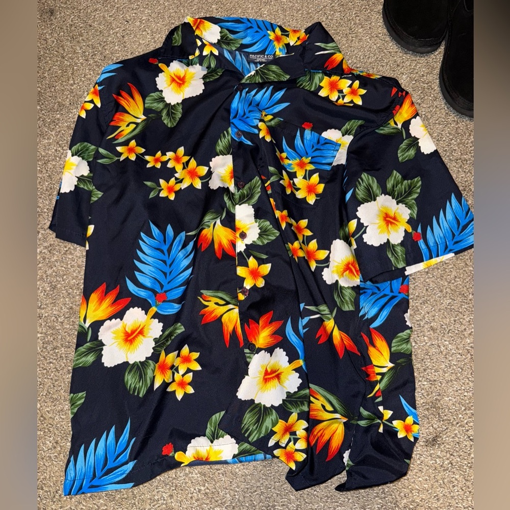 Hawaiian Button Down Shirt